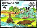 Grenada 1988 Walt Disney 10 ¢ Multicolor Scott 1643
